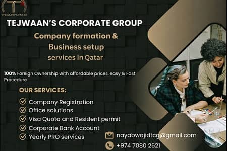 Scale Your Business in Qatar with 100% Ownership!