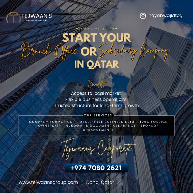 Start Your Business Expansion in Qatar 1
