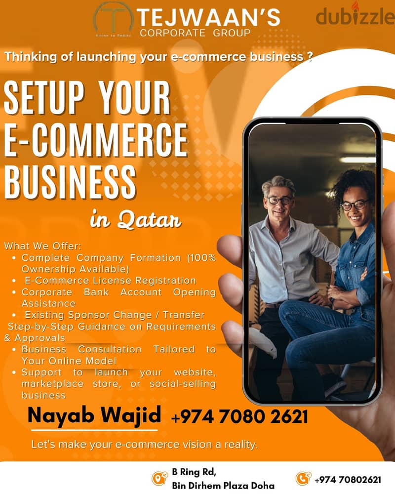 Launch Your E-Commerce Business in Qatar 1