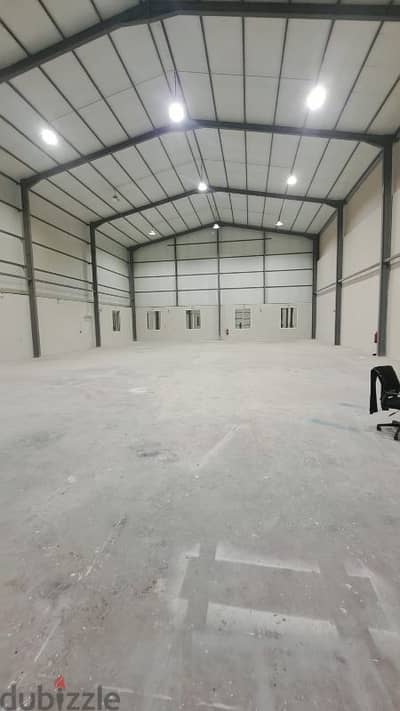 Warehouse 500 sqm for rent in Birkat Al-Awamer.