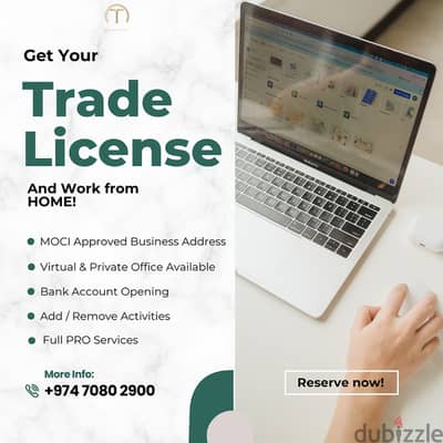 Trade License Qatar – MOCI Approved | No Office Needed