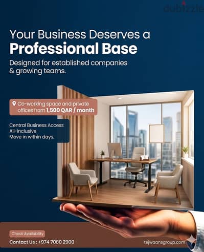 Book Your Office Space — No Commission