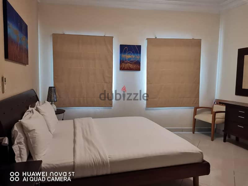 MONTHLY RENTAL 1BHK (KAHRAMAA, WIFI AND CLEAN 4