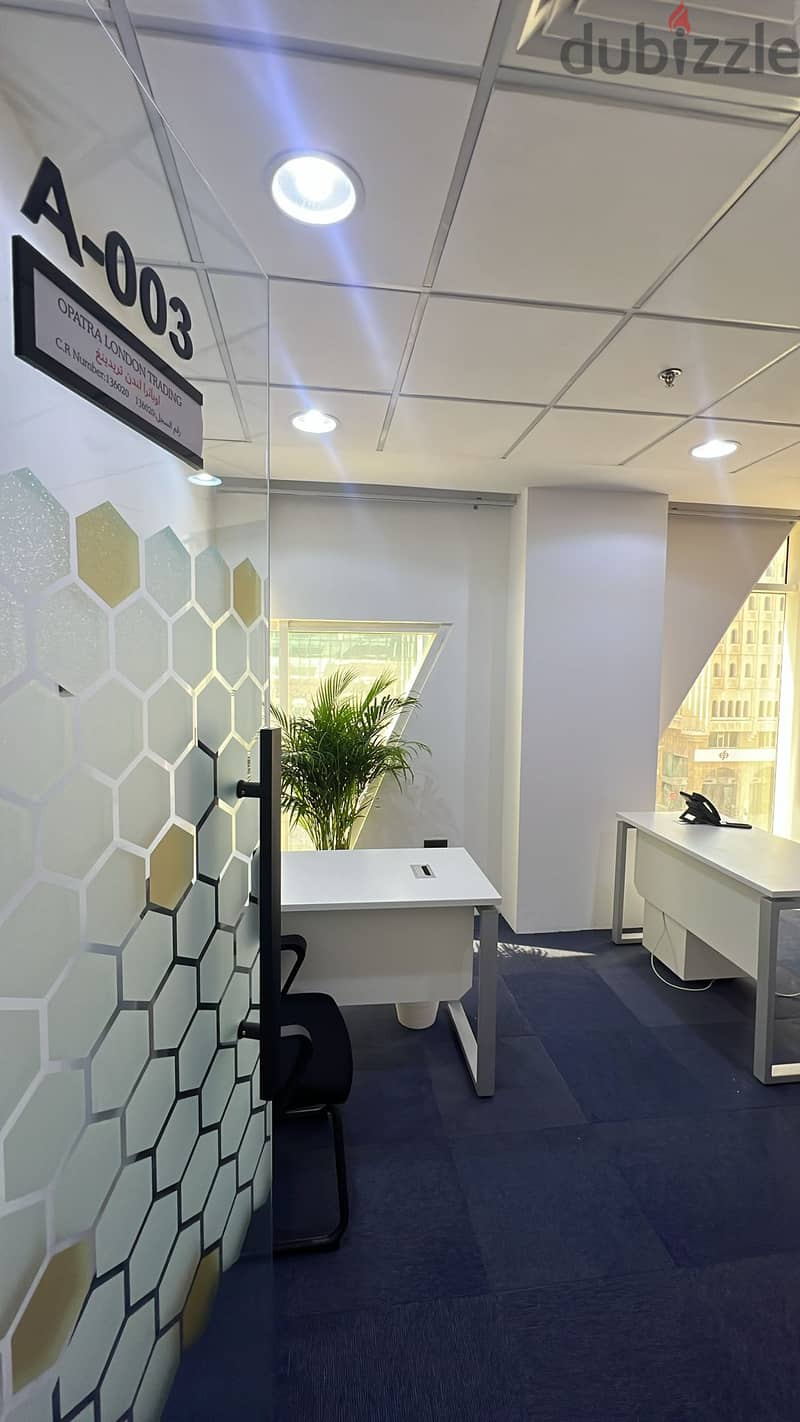 Rental office space in Doha, Qatar / MOCI approved office space for TL 2