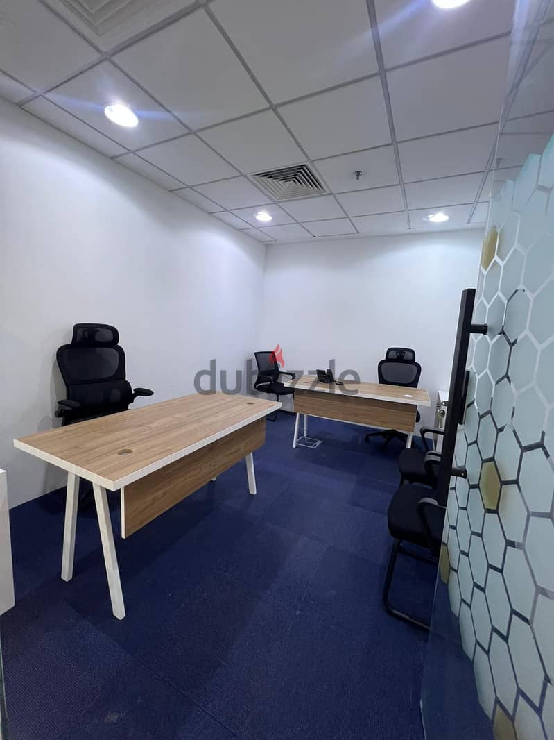 Rental office space in Doha, Qatar / MOCI approved office space for TL 8
