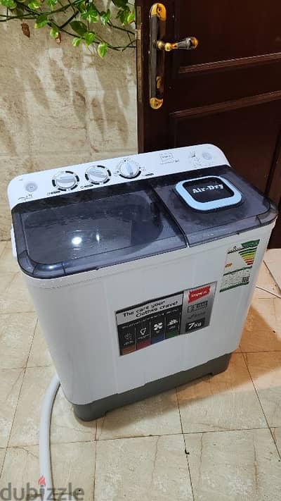 Impex Brand Washing Machine 7kg Just two months used