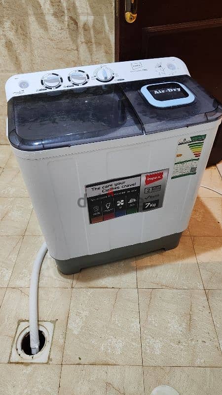 Impex Brand Washing Machine 7kg Just two months used 4