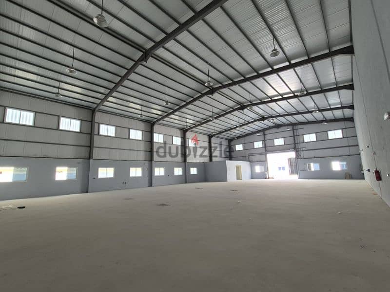 Warehouse 500 sqm for rent in Birkat Al-Awamer. 1