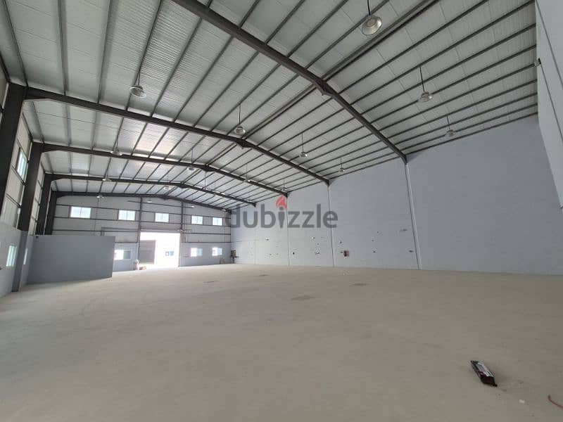 Warehouse 500 sqm for rent in Birkat Al-Awamer. 2