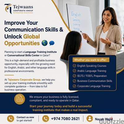 Start Your Language Training Institute in Qatar | Complete Business