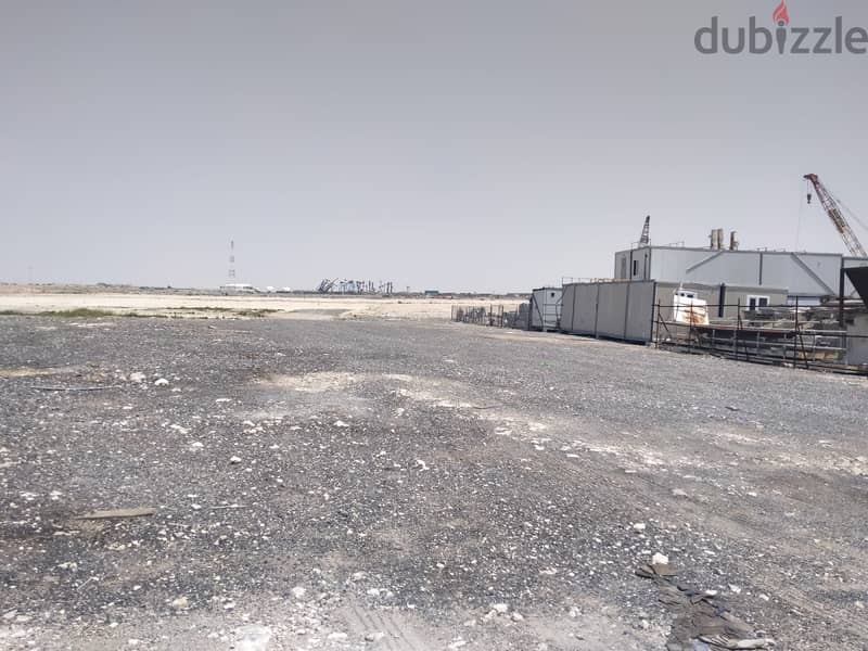 Open Yard for Rent – Ideal for Storage & Parking  Spacious open yard a 4