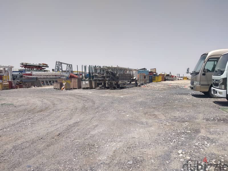 Open Yard for Rent – Ideal for Storage & Parking  Spacious open yard a 5