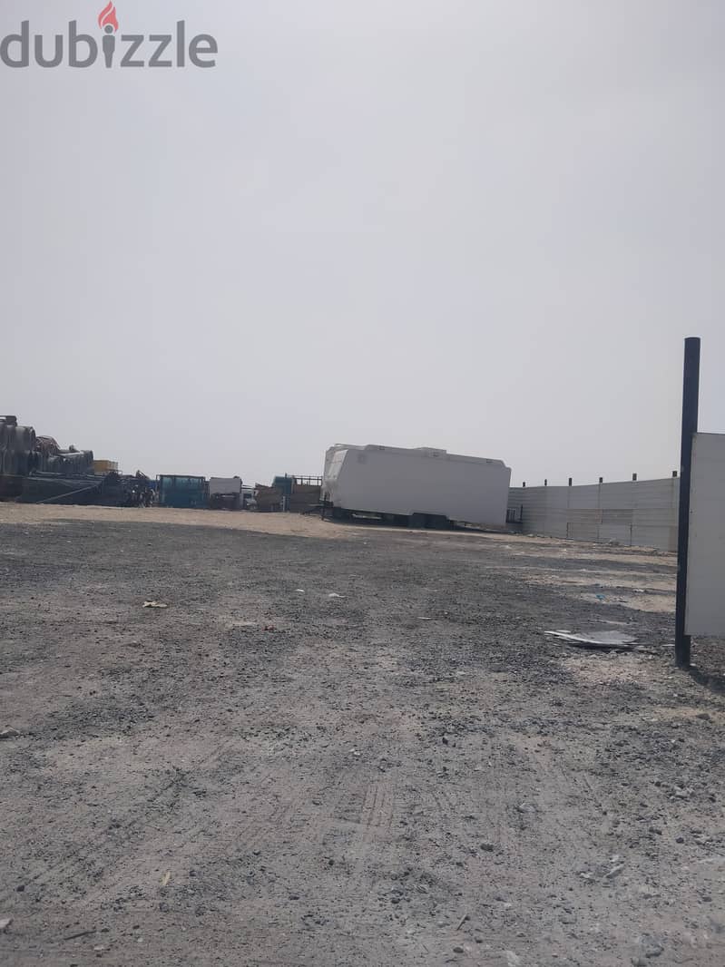 Open Yard for Rent – Ideal for Storage & Parking  Spacious open yard a 6
