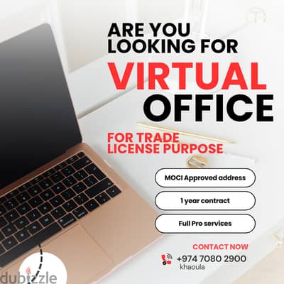 Affordable Virtual Office for Trade License in Doha