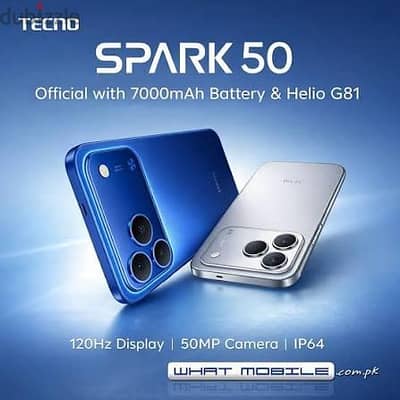 TECNO SPARK 50 128 GB AND 12 GB RAM WhatsApp 701 301 51