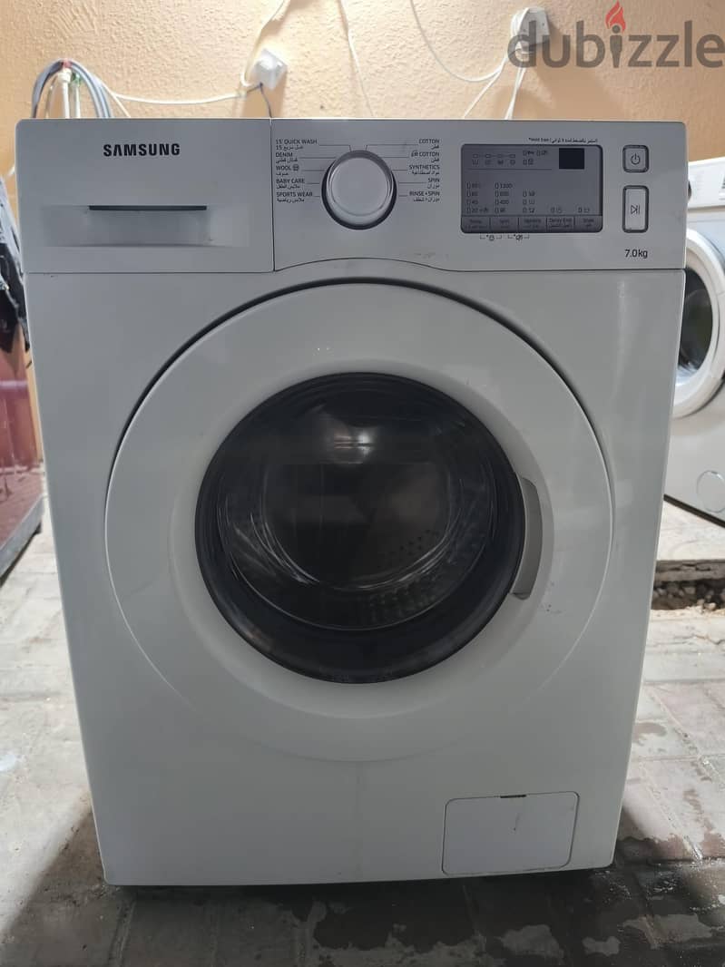 samsung 7kg front load washing machine working conditions 1
