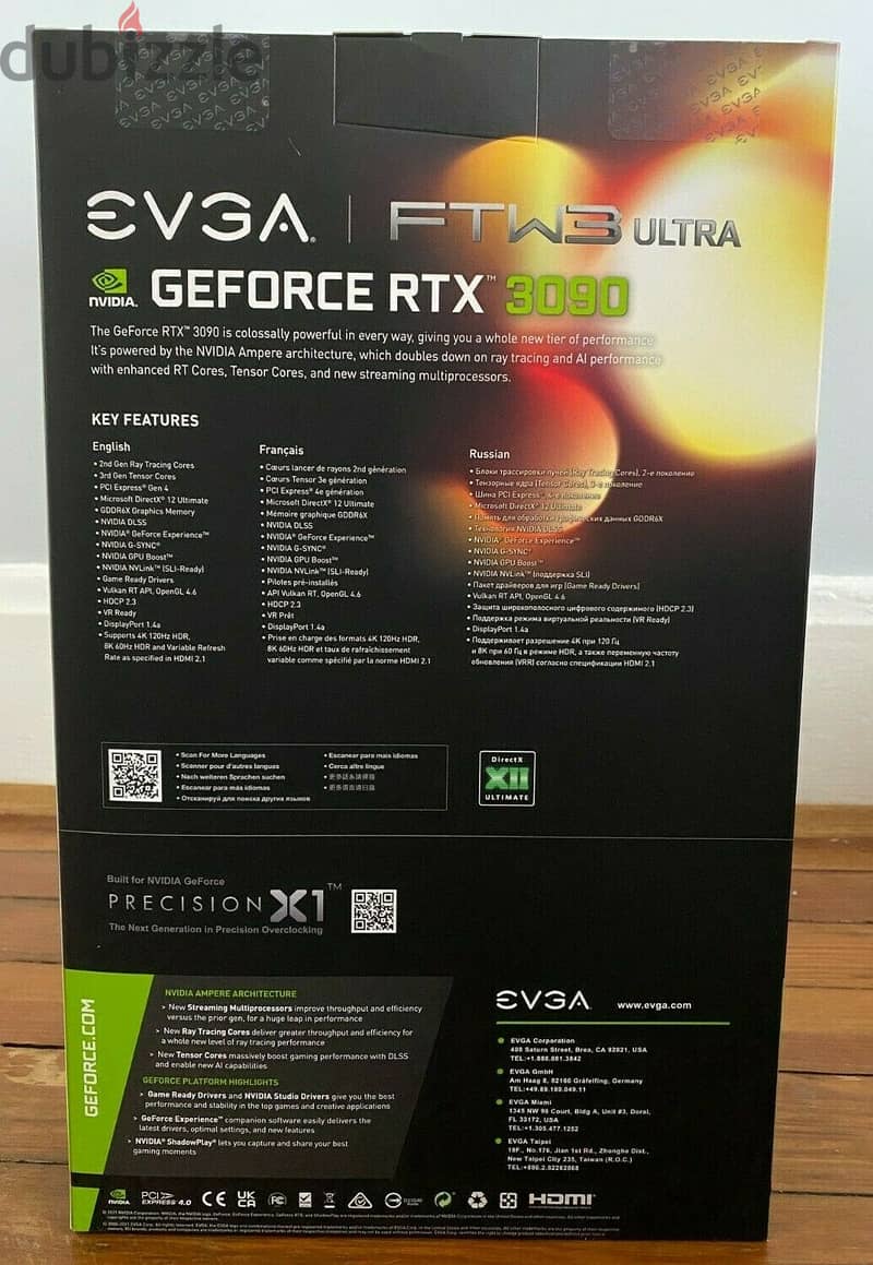 **OFFER** BRAND NEW EVGA GeForce RTX 3090 FTW3 ULTRA GAMING, 24G-P5-39 1