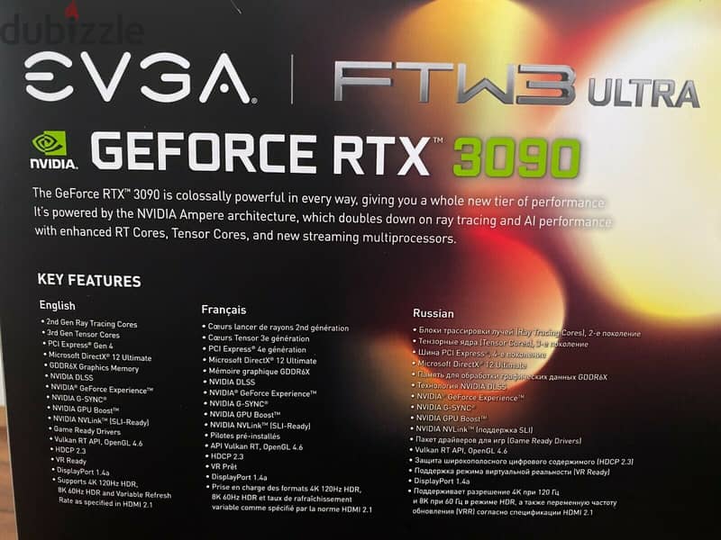 **OFFER** BRAND NEW EVGA GeForce RTX 3090 FTW3 ULTRA GAMING, 24G-P5-39 2