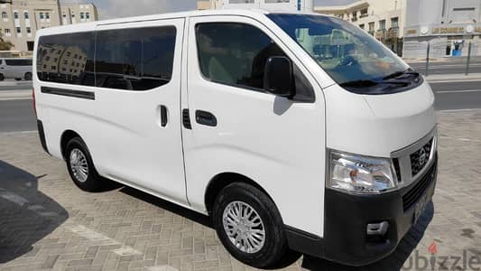 Nissan urvan 2015 FOR RENT