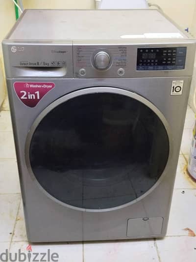 LG 2in1 Washing machine 8/5 kg for sell