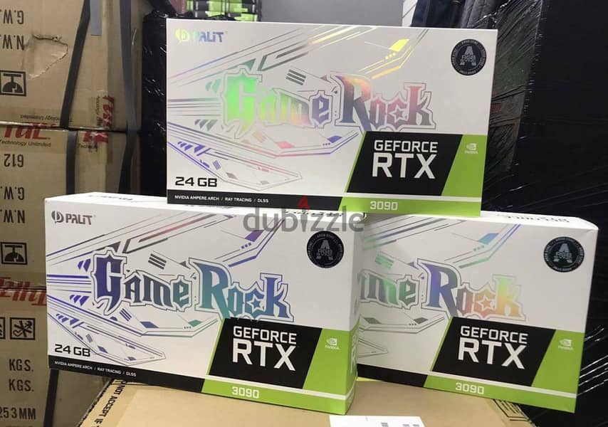 **OFFER** BRAND NEW Palit GeForce RTX 3090 GameRock OC 24GB GDDR6X Gra 1