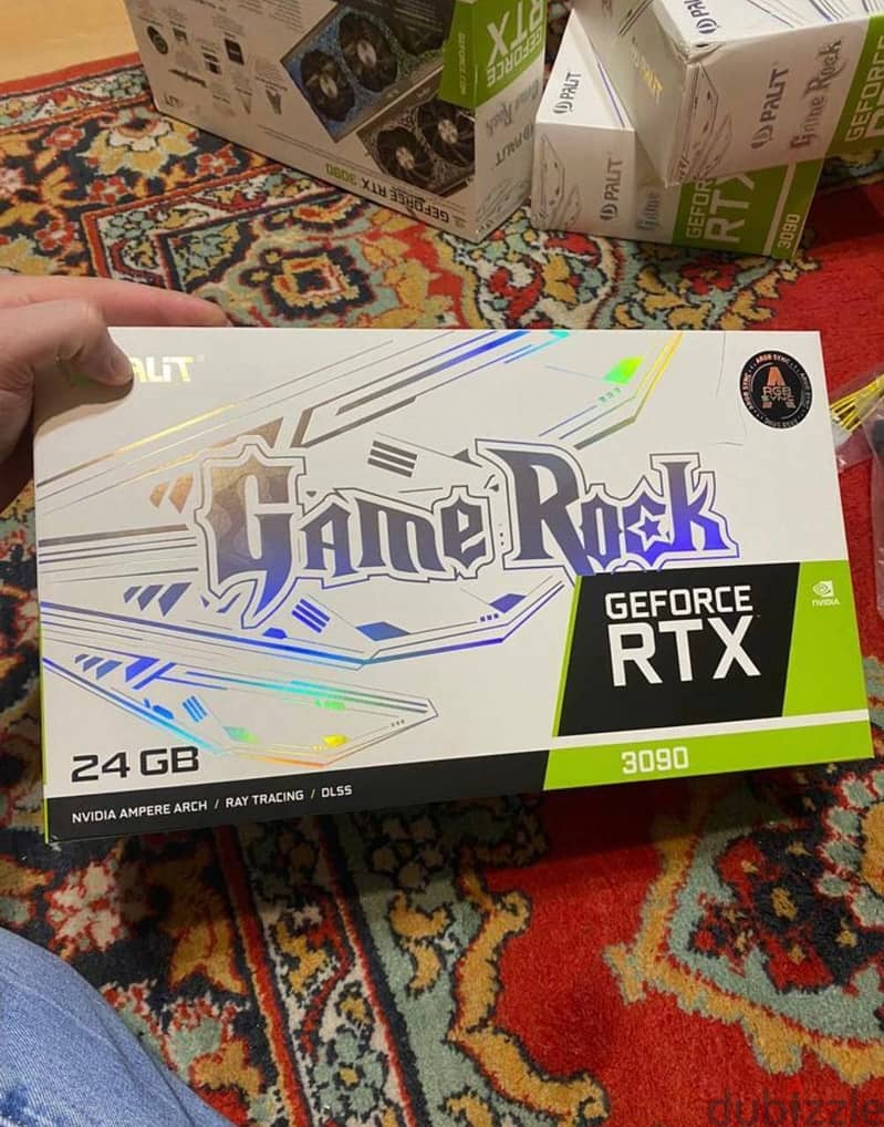 **OFFER** BRAND NEW Palit GeForce RTX 3090 GameRock OC 24GB GDDR6X Gra 3