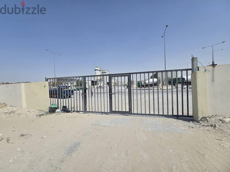 **FOR RENT: 3500 SQM Scrap Approved Land – Doha Industrial Area** 1