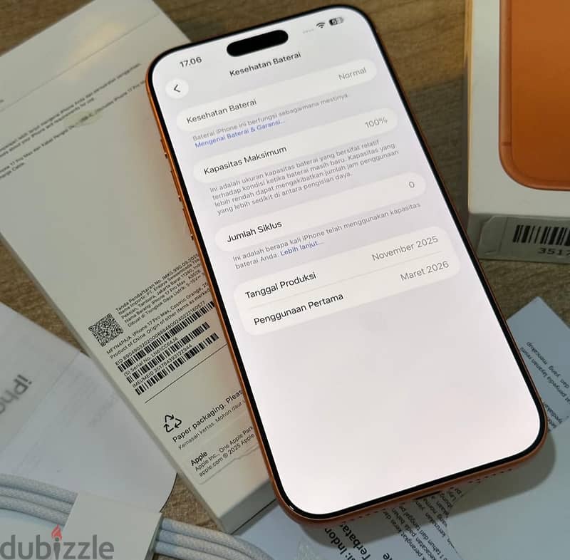 Brand new Apple iPhone 17 pro max 256gb 2