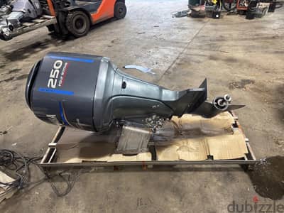 2006 Yamaha 250 hp F250 4-Stroke 25" Outboard Boat Motor Engine V6 Run