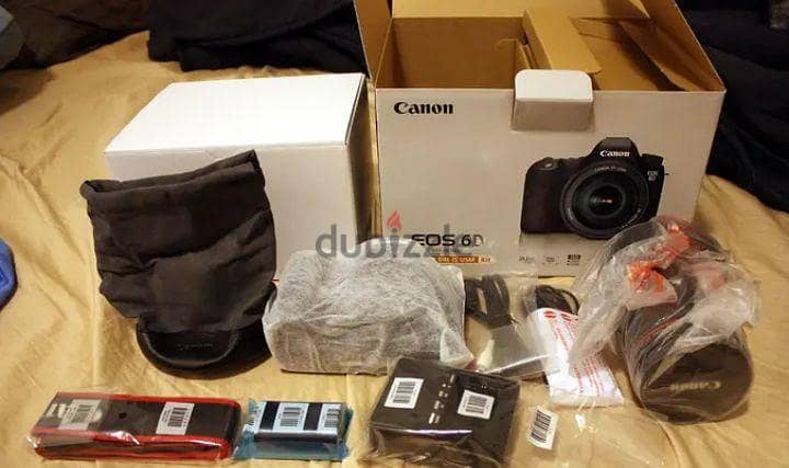 Canon Eos 6D mark || &24-105 mm, f/4L|| USM Lens+64GB Pro kit. 1