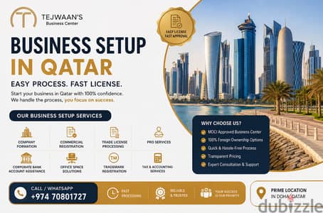 Company Formation to Trade License and MOCI-approved Office Space
