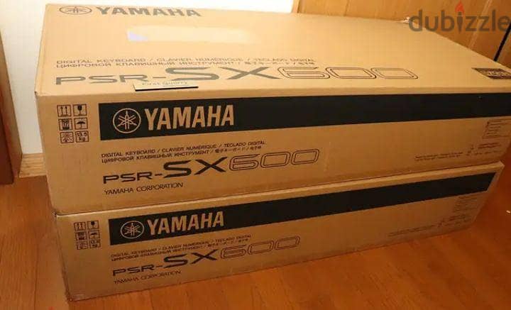 Yamaha PSR-S×600 61 Key Organ initial touch. 1