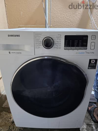 Samsung 7/5kg wash dryer together