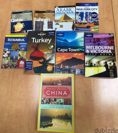 LONELY PLANET TRAVEL BOOKS FOR SALE!