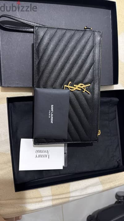 YSL pouch bag