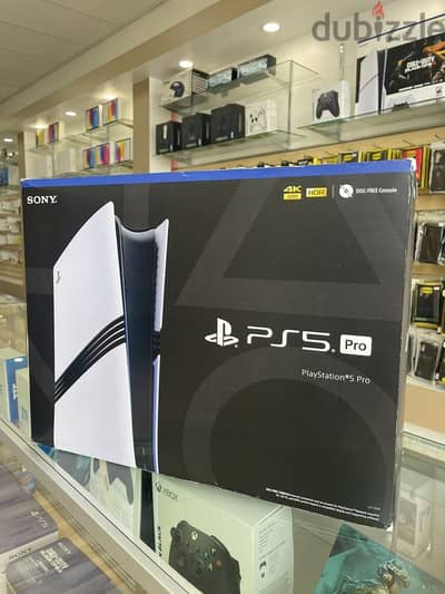 NEW PlayStation 5 Pro Console – 2TB Ultra-High-Speed SSD