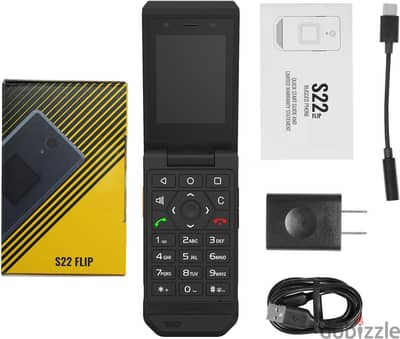 ORIGINAL S22 Smart Flip Phone (16GB) 2.8 Touchscreen Rugged Cell Phone