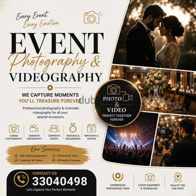 Professional Photographer and Videographer