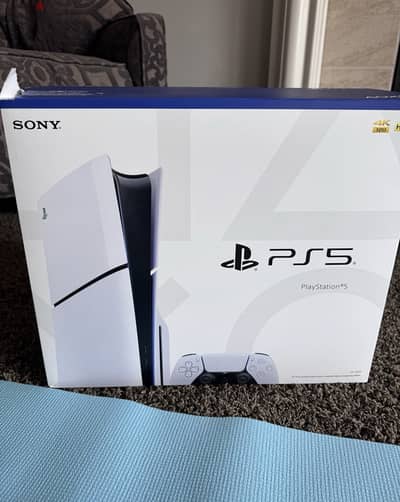 Sony PS5 Digital Edition Console 825GB 4K Wi-Fi White w/ 2 Controllers
