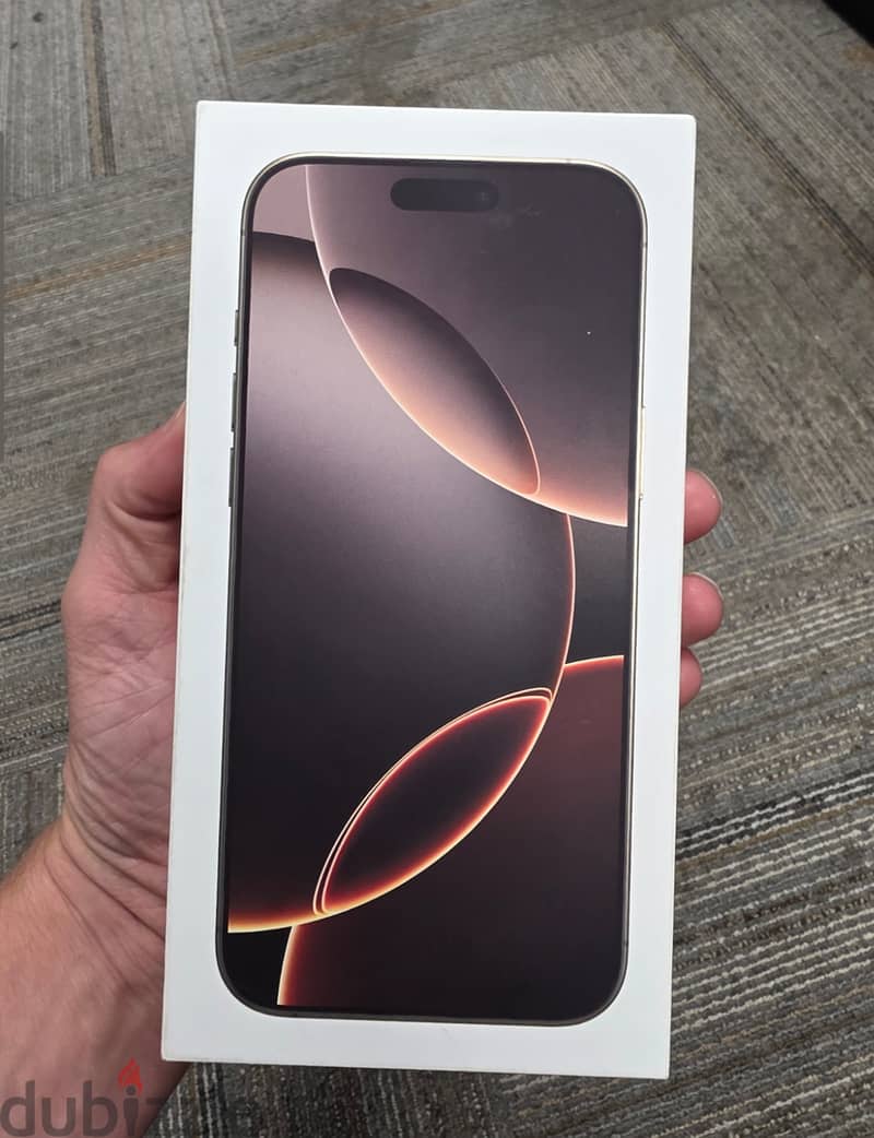 Apple iPhone 16 Pro Max - 256 GB - Desert Titanium (Unlocked) NEW SEAL 2