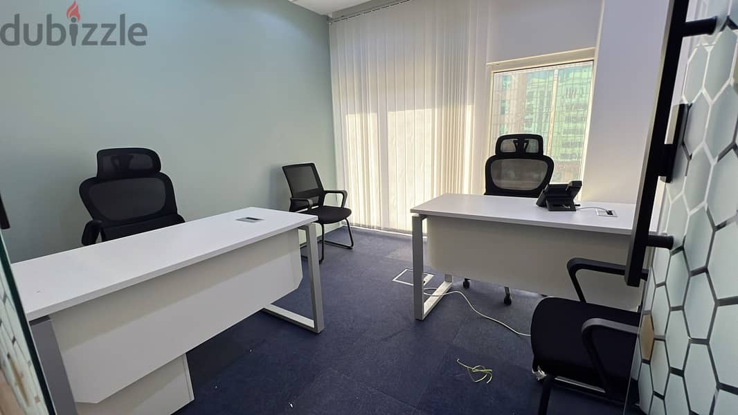 Private offices in Doha starting at QAR 2,000/month. 2
