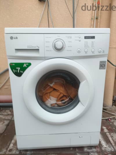 Lg washing machine 7kg for sell