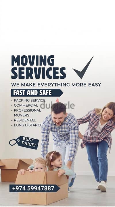 Qatar movers packing service call 59947887