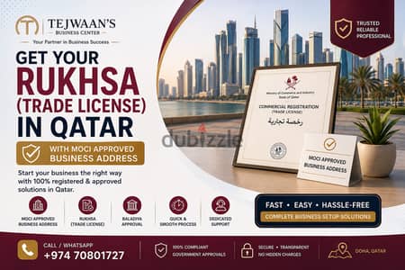 MOCI Approved Virtual Office in Doha | Start Your Business in Qatar