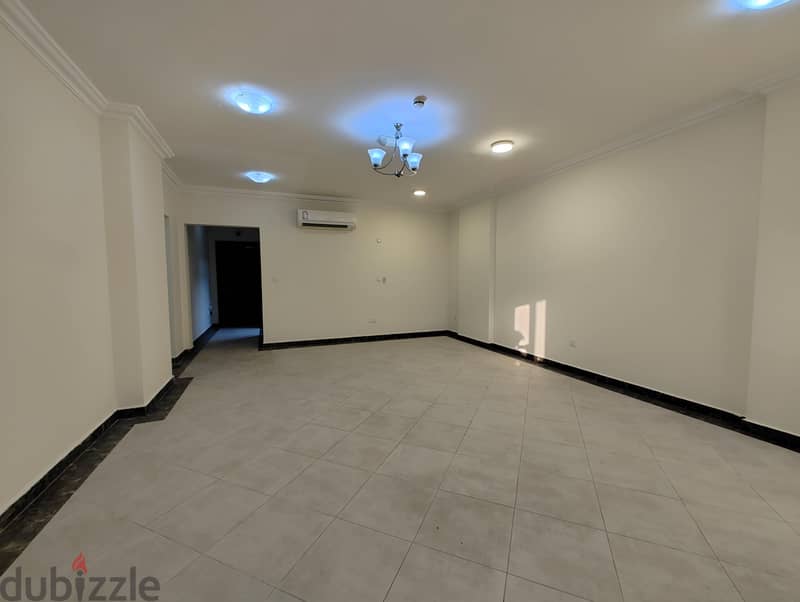 Spacious 3 BHK Un Furnished with. **Balcony** 1