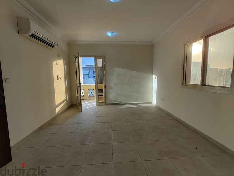 Spacious 3 BHK Un Furnished with. **Balcony** 3