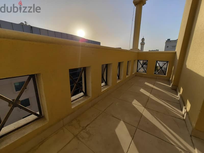 Spacious 3 BHK Un Furnished with. **Balcony** 11