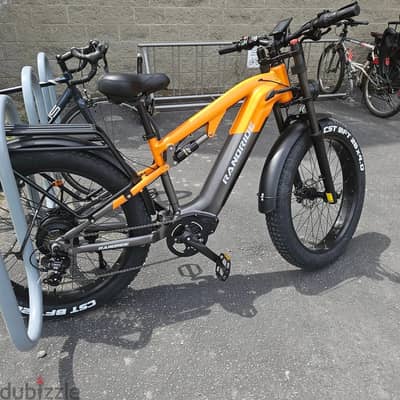 RANDRIDE 1500W Ebike 48V 23AH E Fat Bike 26" Fat Tire Electric Bikes f