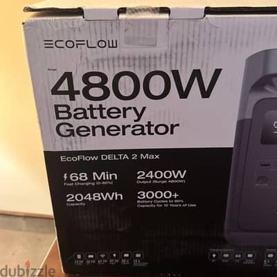 EcoFlow DELTA 2 Max 2048Wh Portable Power Station LFP