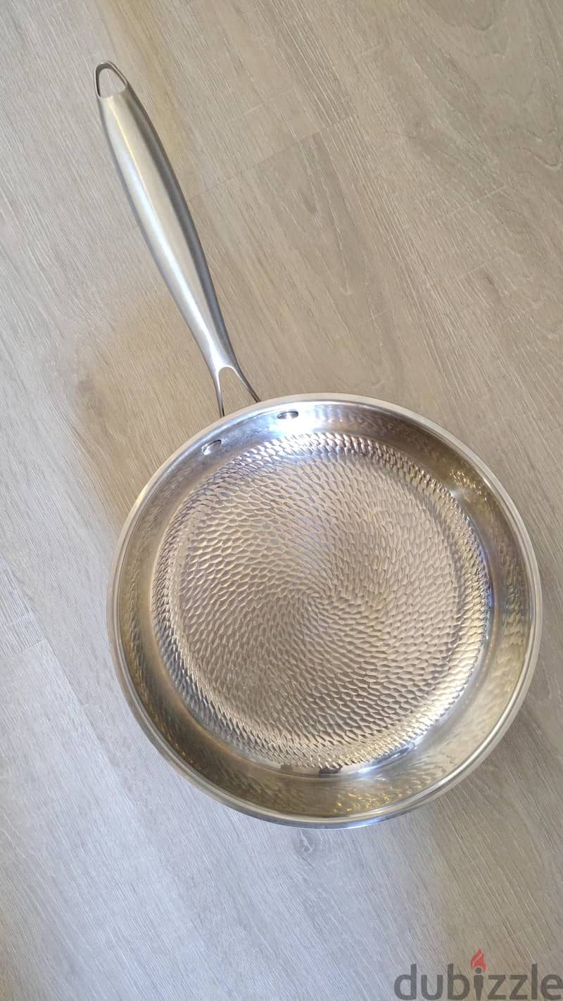 26 Cm Stainless Steel Pan 1